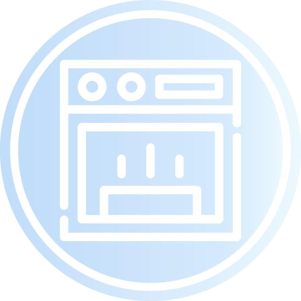 Stove Creative Icon Design vector