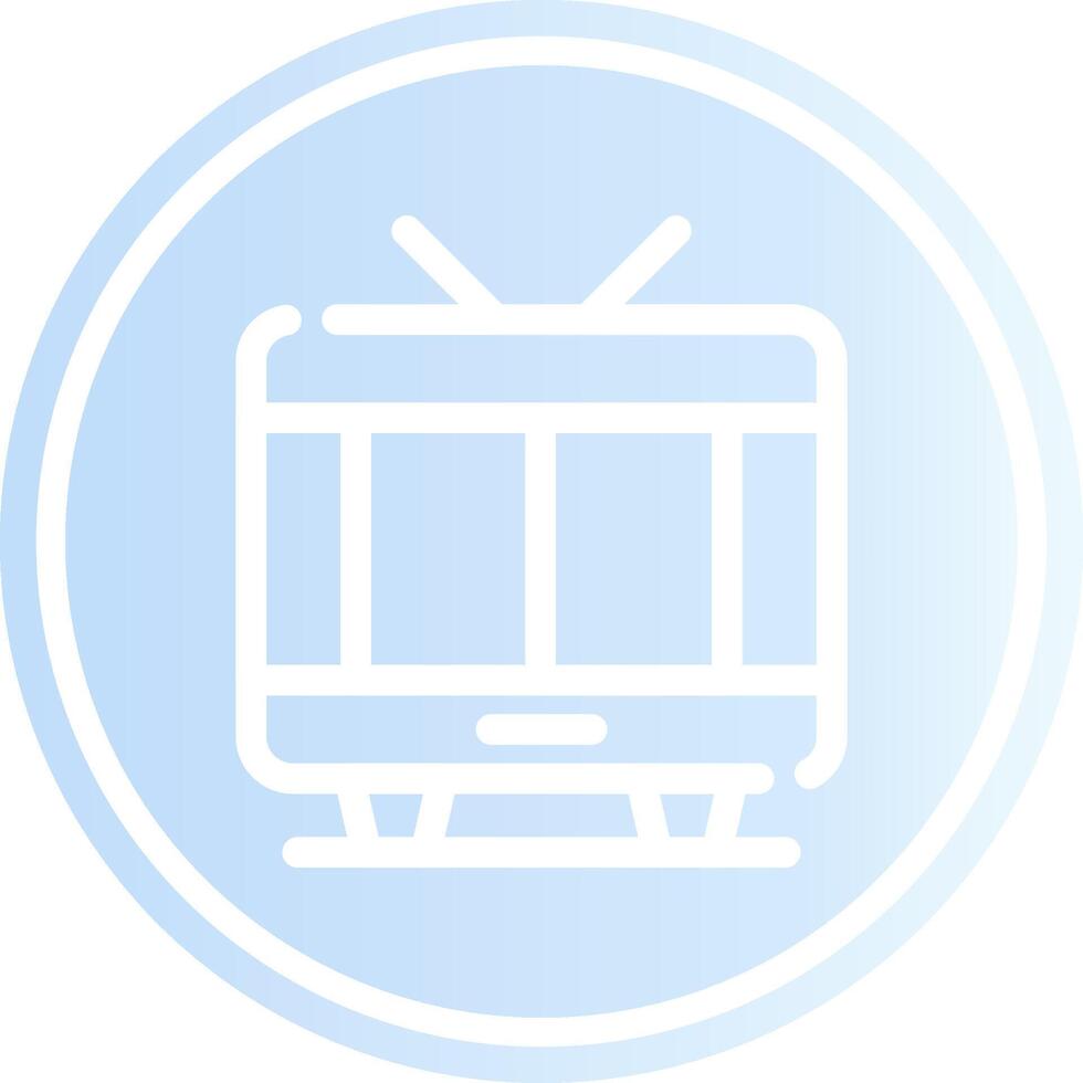 Tv Creative Icon Design vector