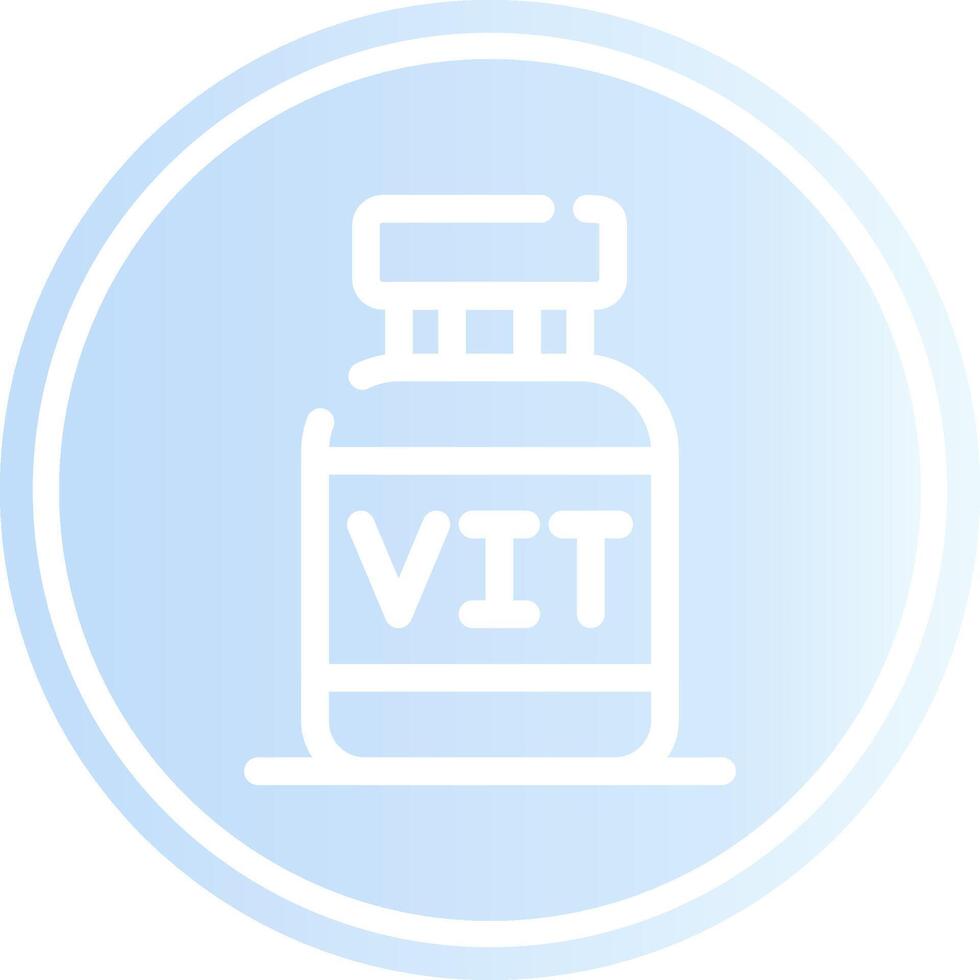 Vitamins Creative Icon Design vector