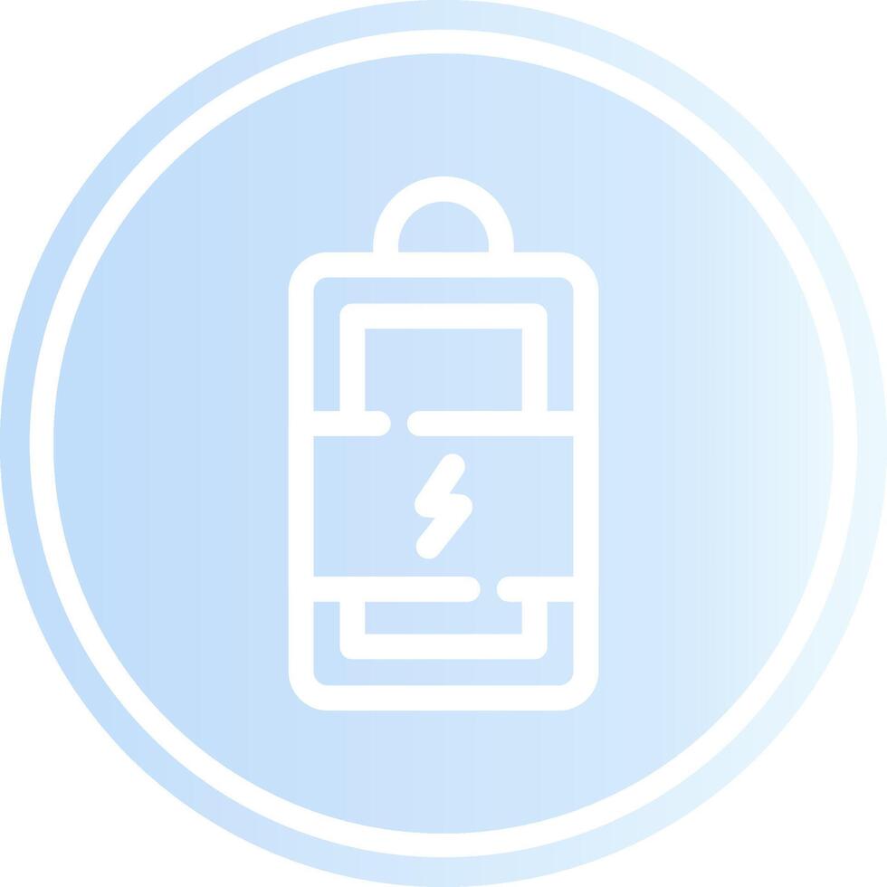 Charging Battery Creative Icon Design vector