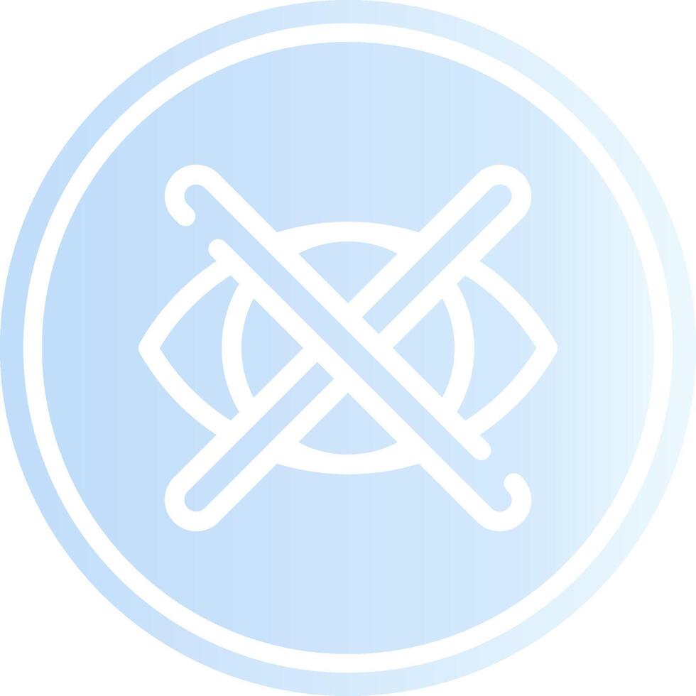 Close Eyes Creative Icon Design vector