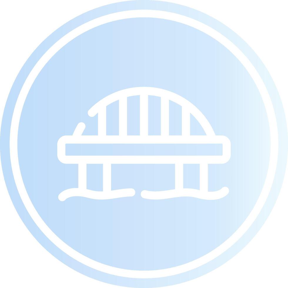 Bridge Creative Icon Design vector