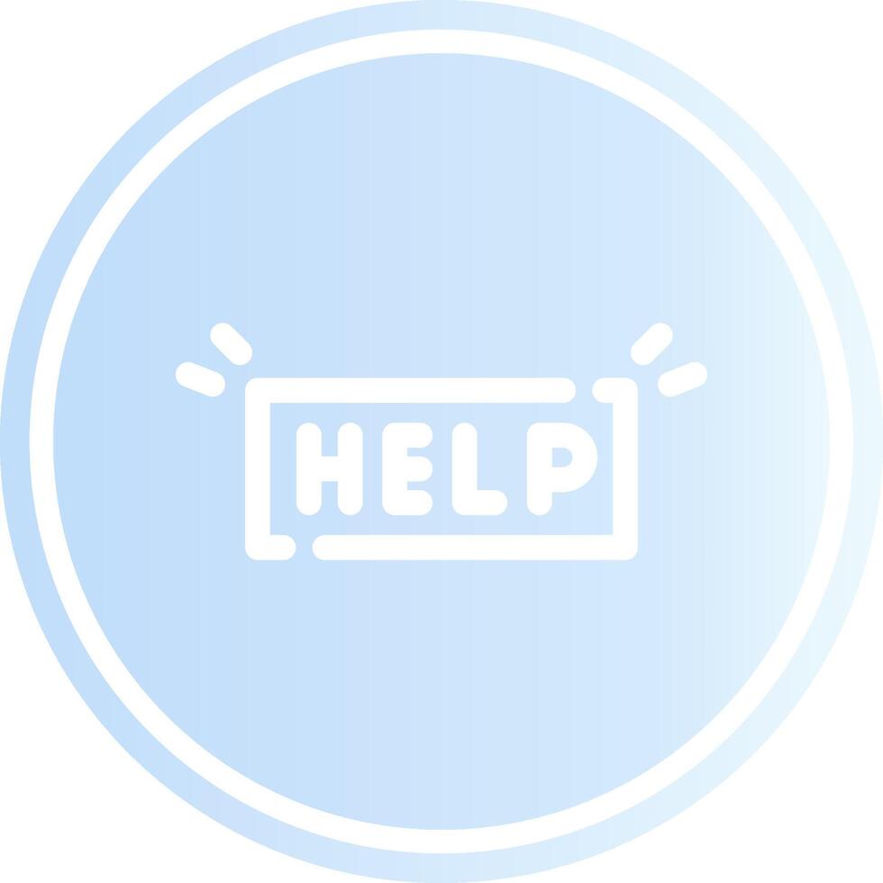 Help Creative Icon Design vector