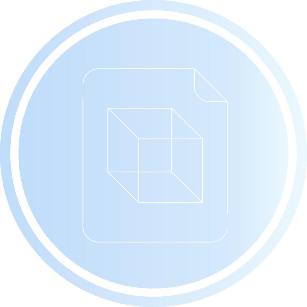 3D Design Creative Icon Design vector