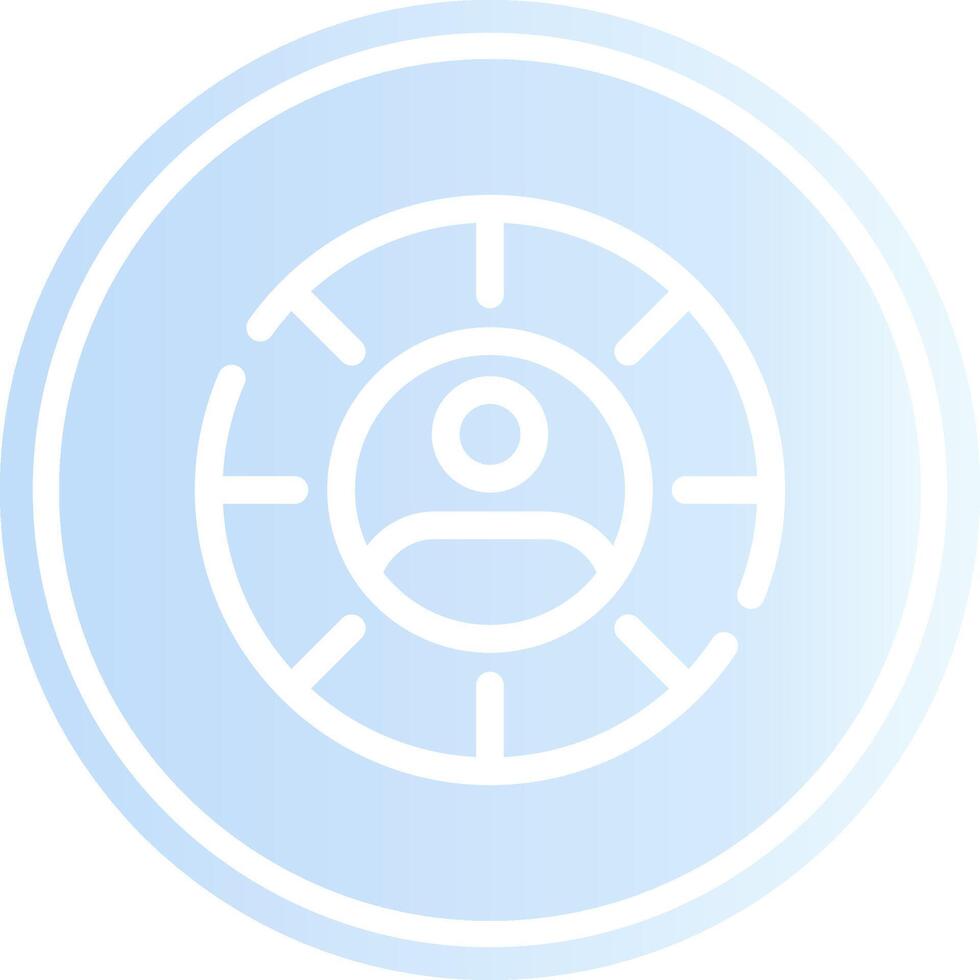 Targeting Creative Icon Design vector