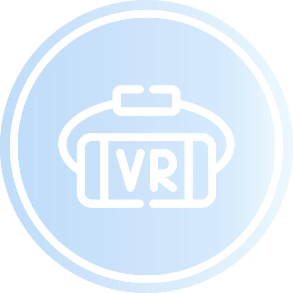 VR Glasses Creative Icon Design vector