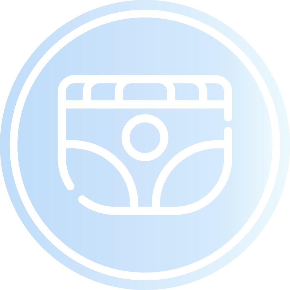 Diaper Creative Icon Design vector