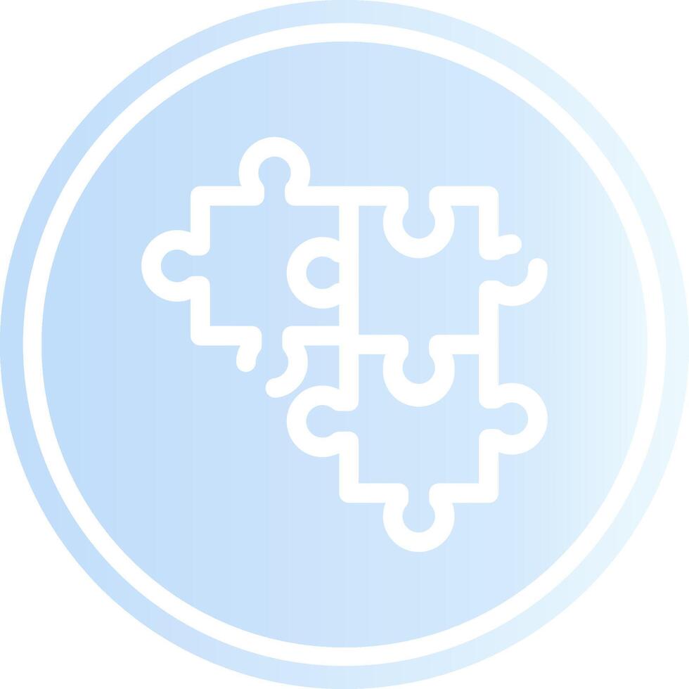 Puzzle Creative Icon Design vector