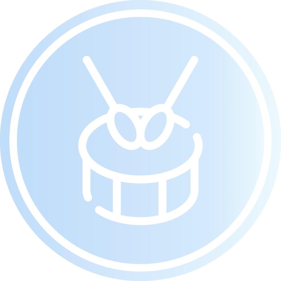 Drum Creative Icon Design vector