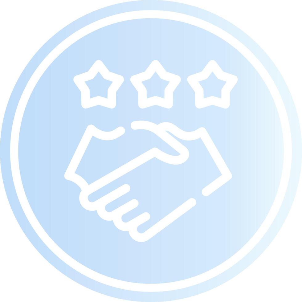 Game Handshake Creative Icon Design vector