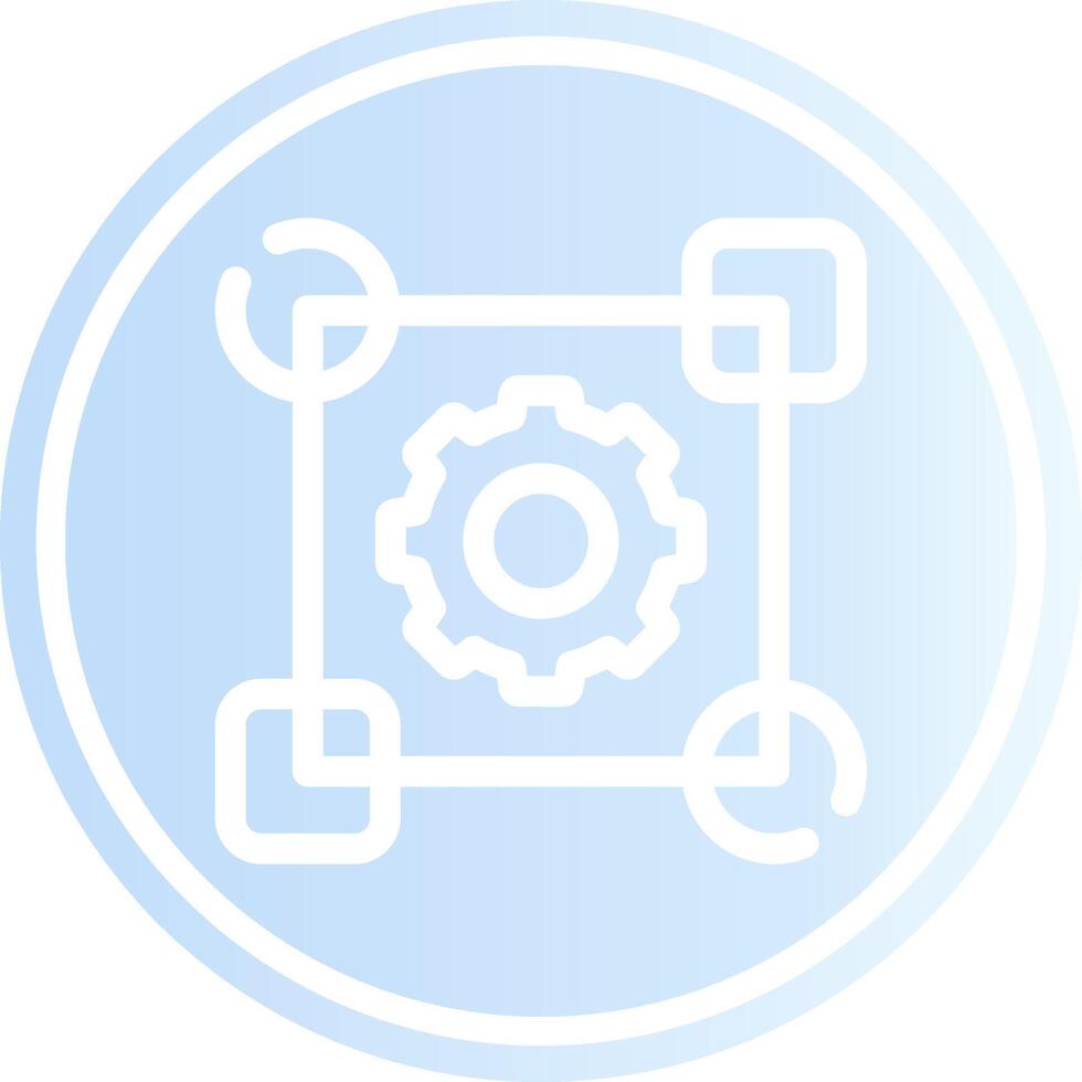 Pattern System Creative Icon Design vector