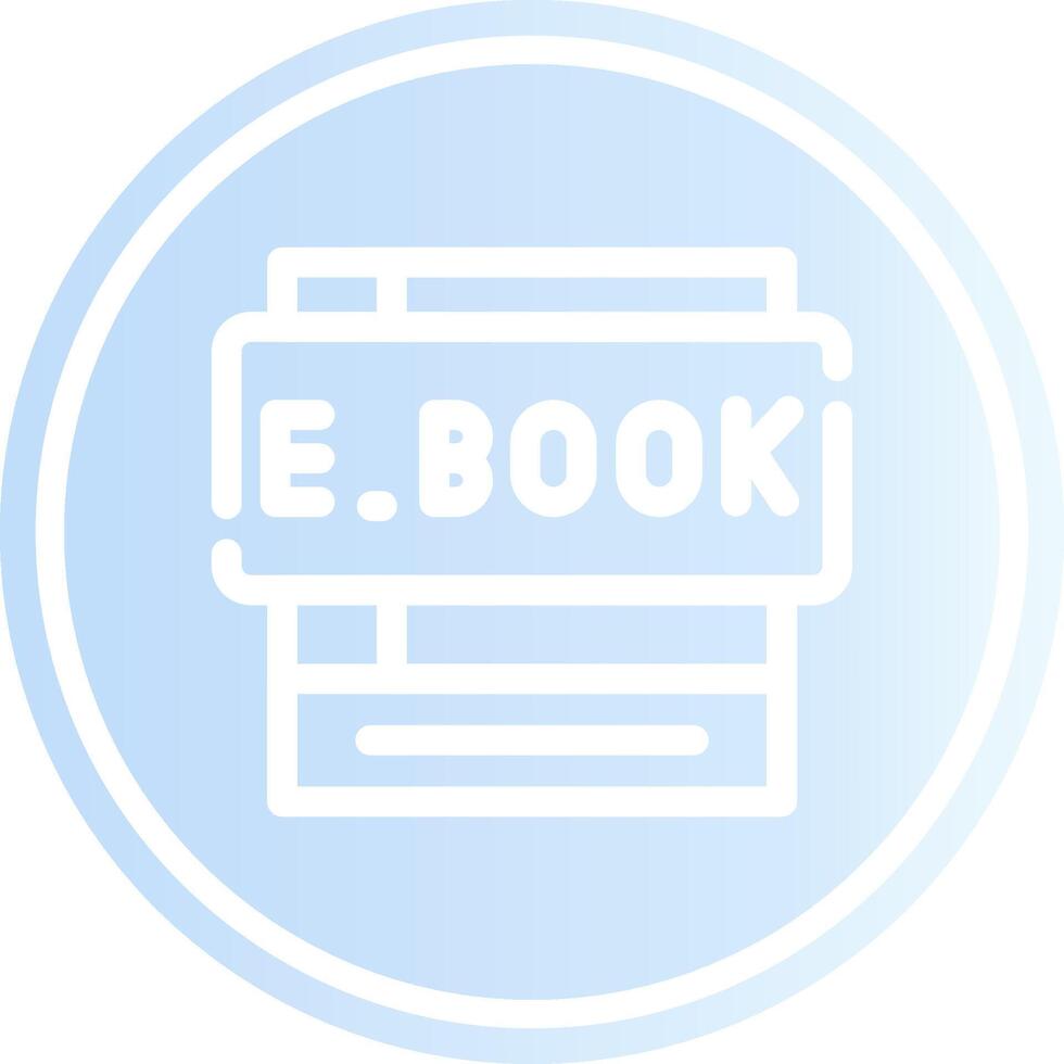 Ebooks Creative Icon Design vector