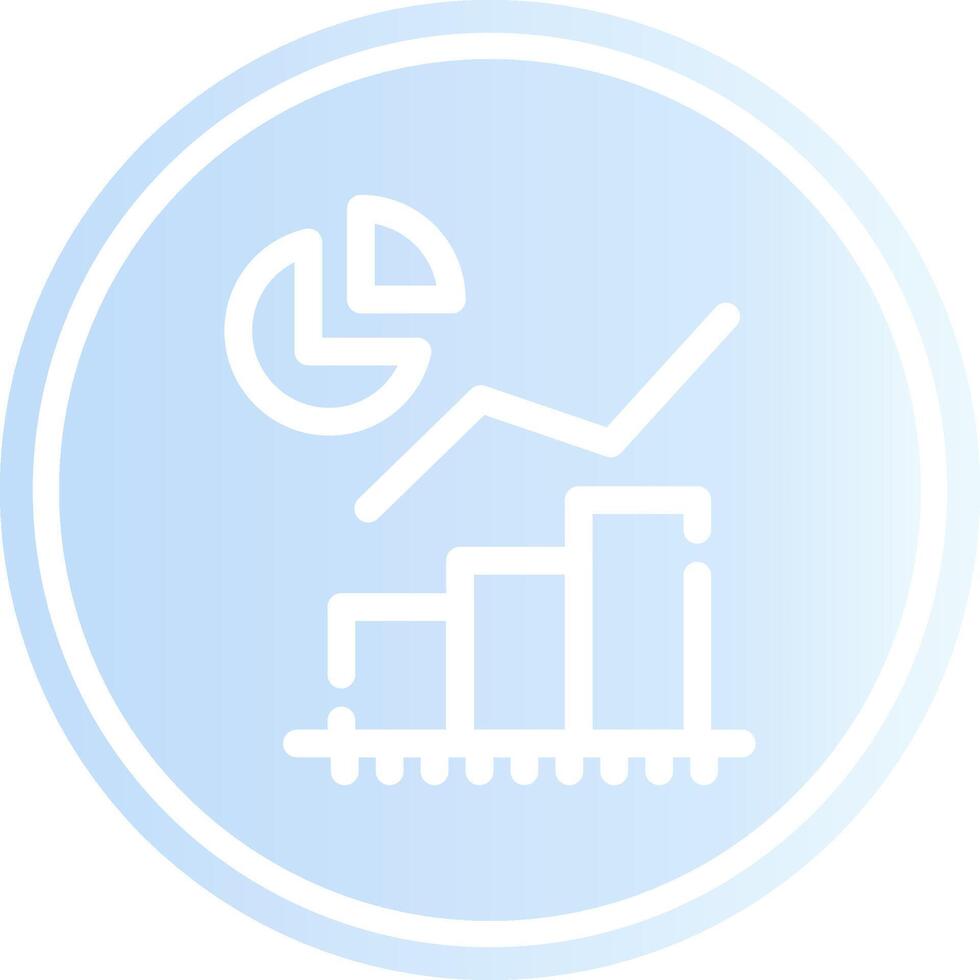 Statistical Analysis Creative Icon Design vector
