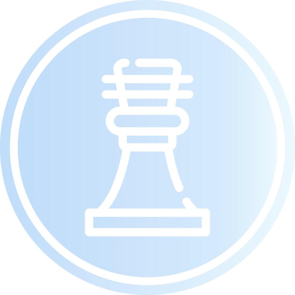 Chess Game Creative Icon Design vector
