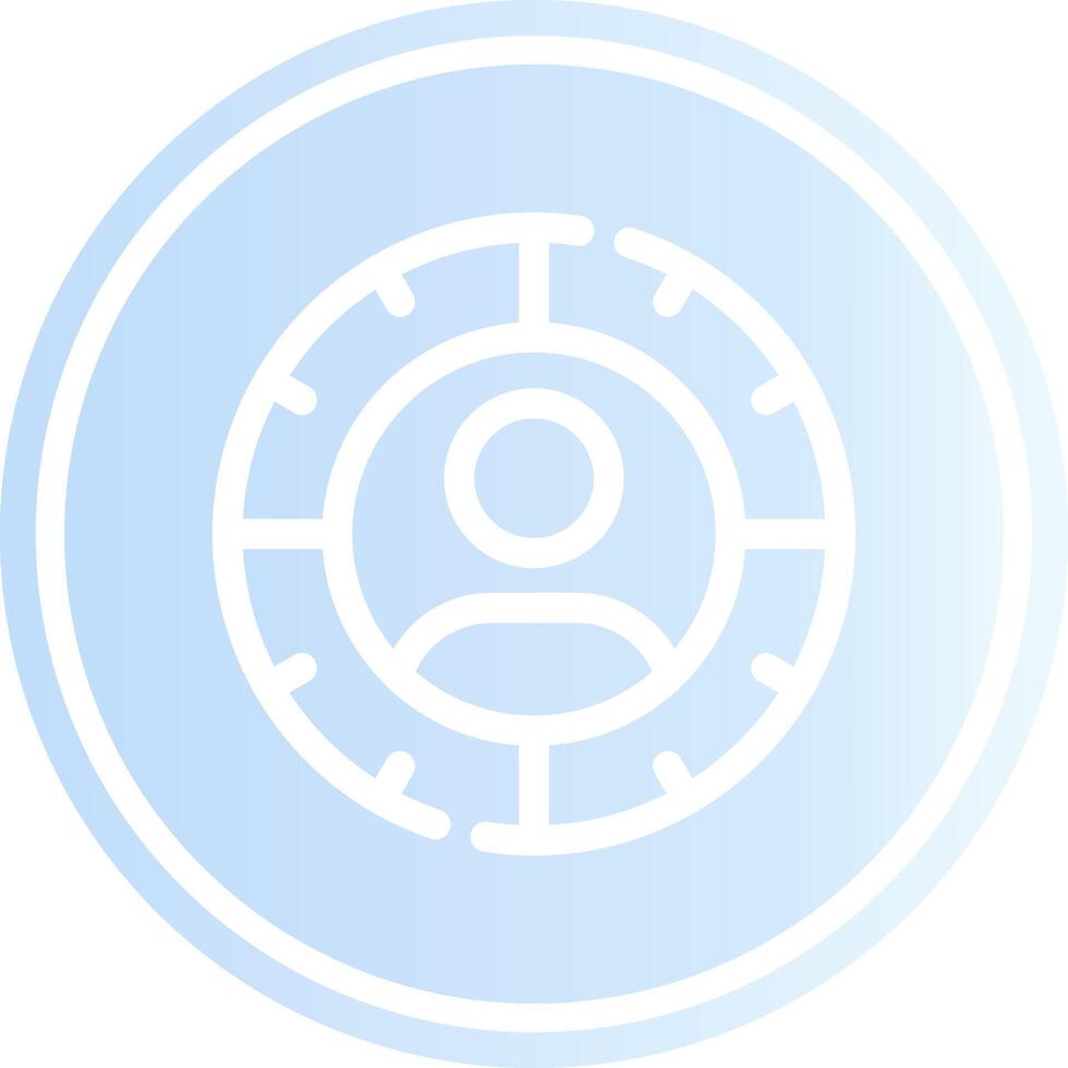 Target Audience Creative Icon Design vector