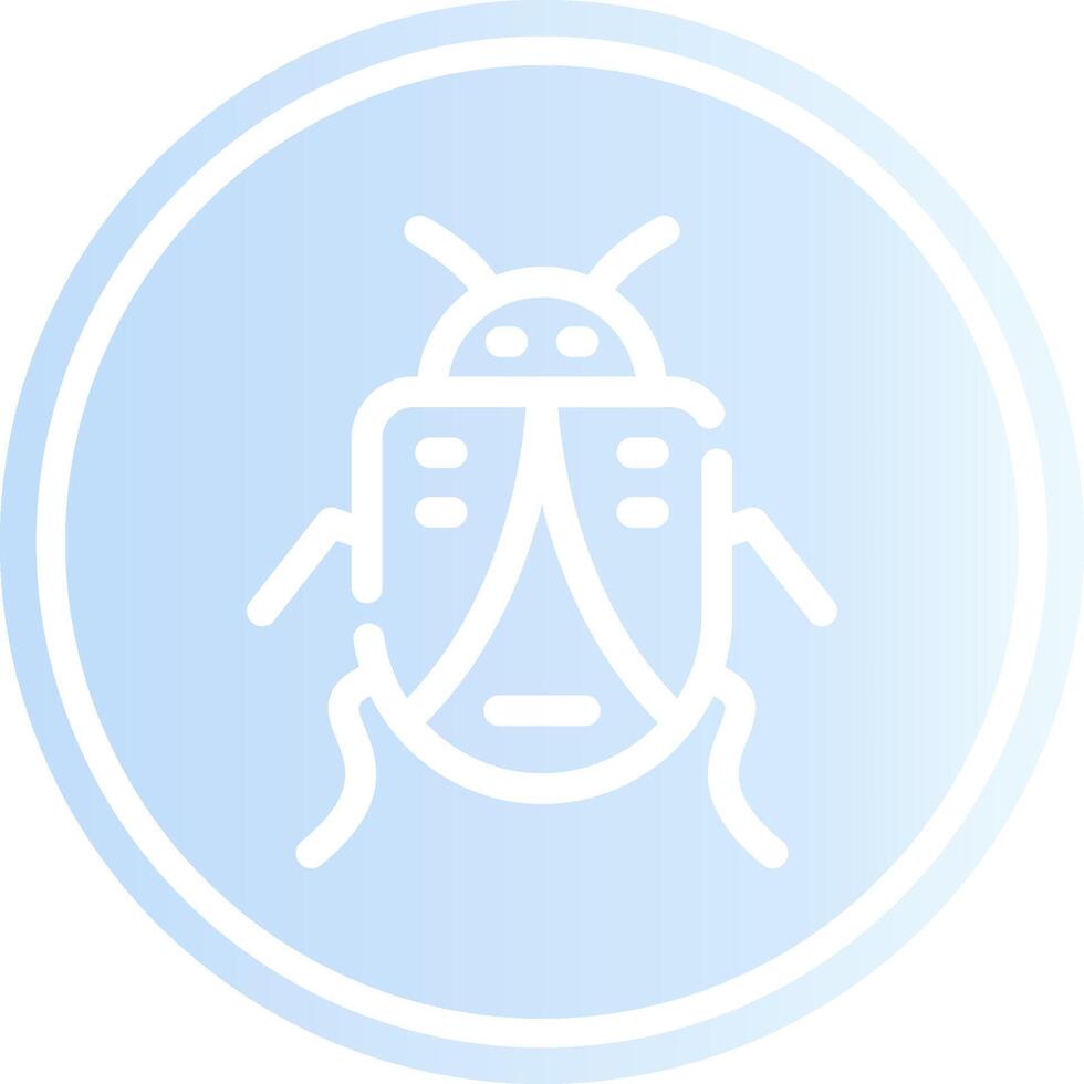 Bug Creative Icon Design vector
