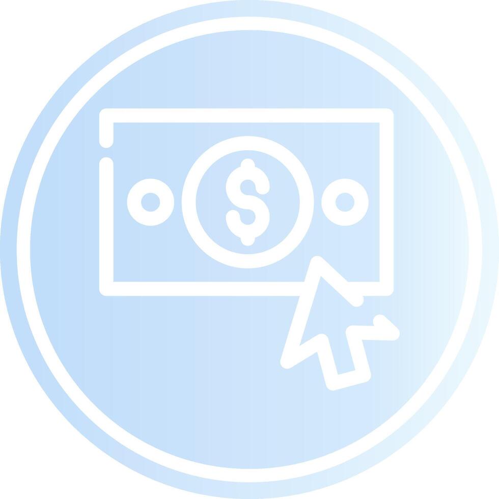 Pay Per Click Creative Icon Design vector