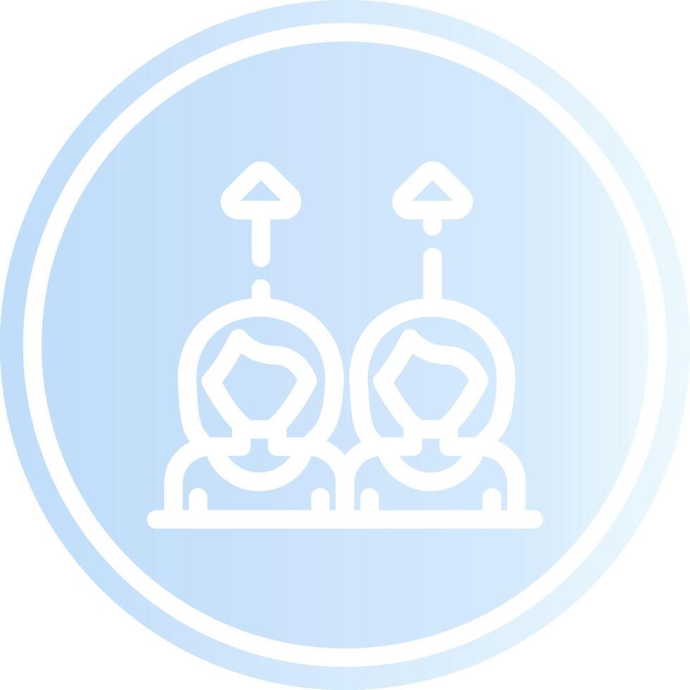 Same Approach Creative Icon Design vector