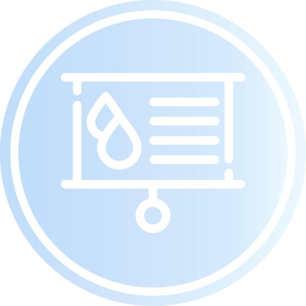 Water Class Creative Icon Design vector
