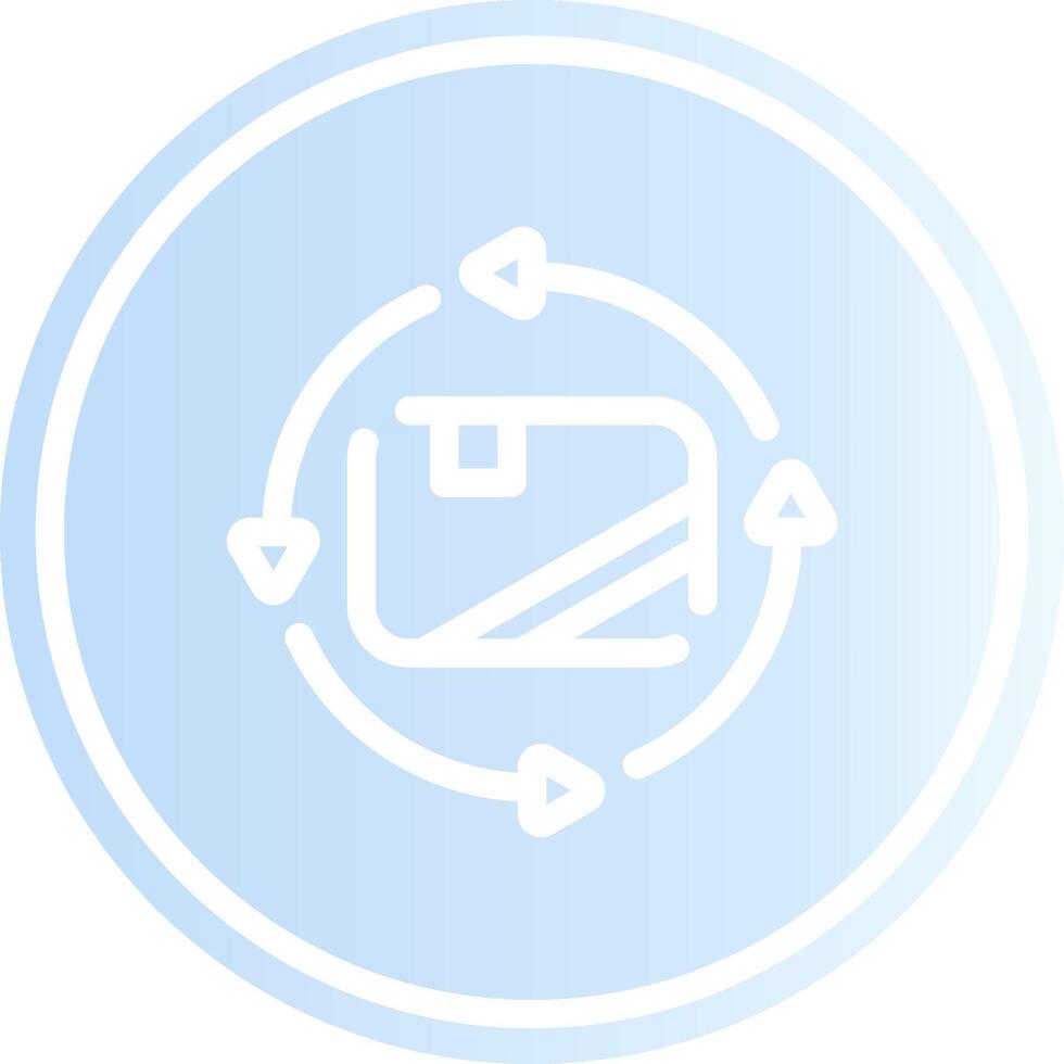Product Life Cycle Creative Icon Design vector