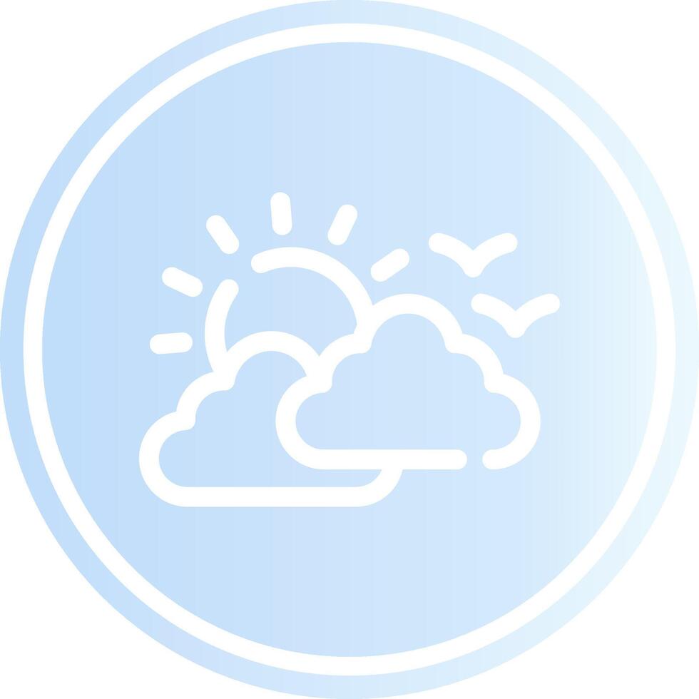 Good Weather Creative Icon Design vector