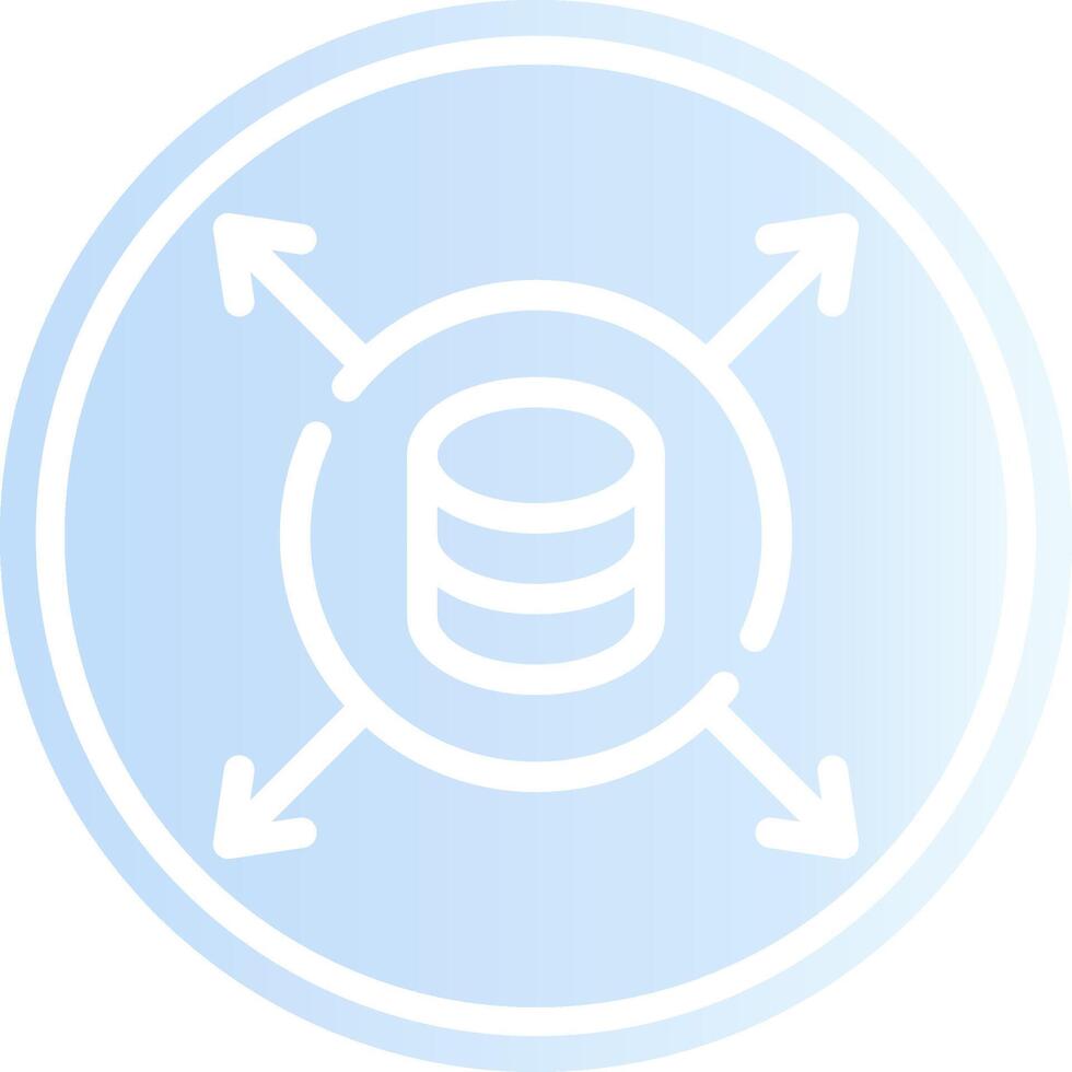 Data Driven Creative Icon Design vector