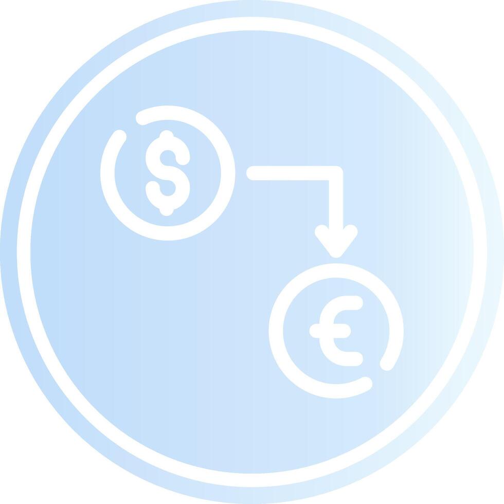 Currency Exchange Creative Icon Design vector