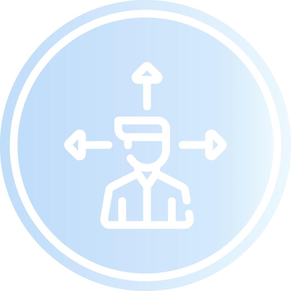 Outsource Management Creative Icon Design vector
