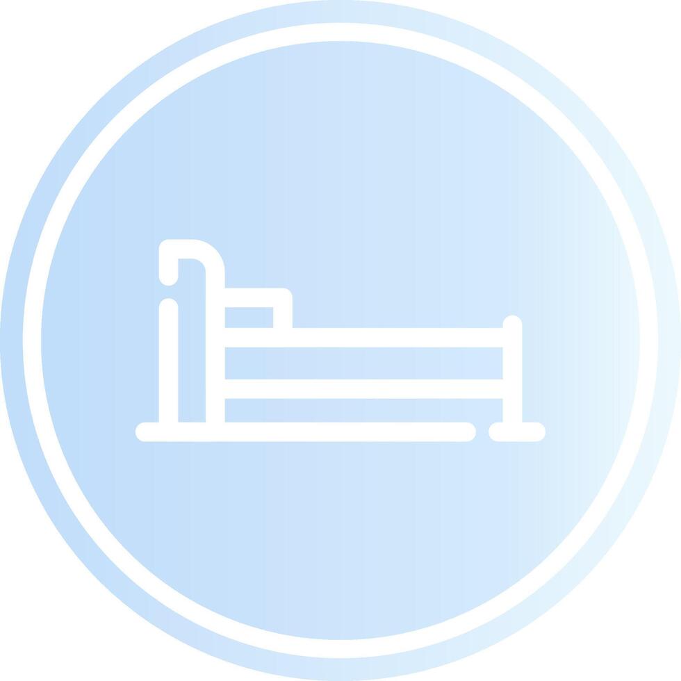 Bed Creative Icon Design vector