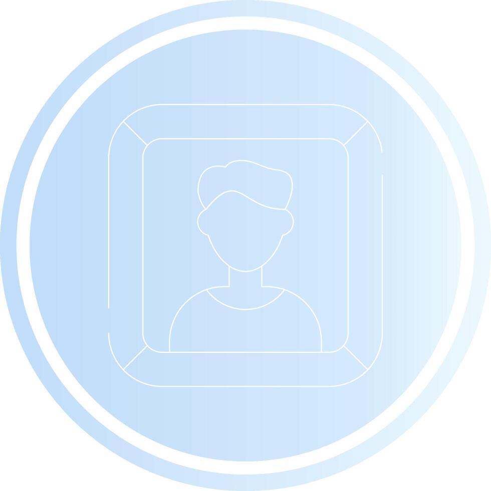 Portrait Creative Icon Design vector