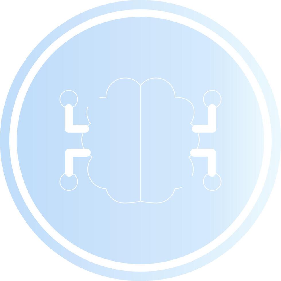 Neurons Circuit Creative Icon Design vector