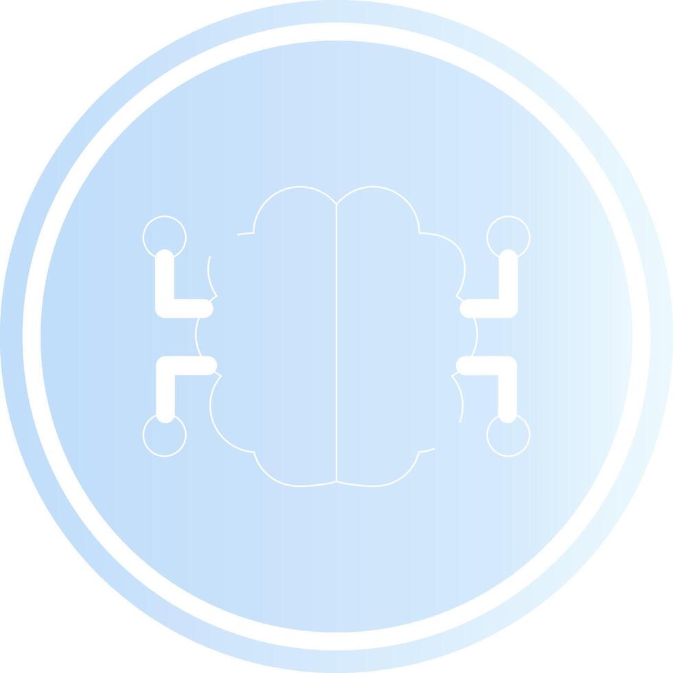 Neurons Circuit Creative Icon Design vector