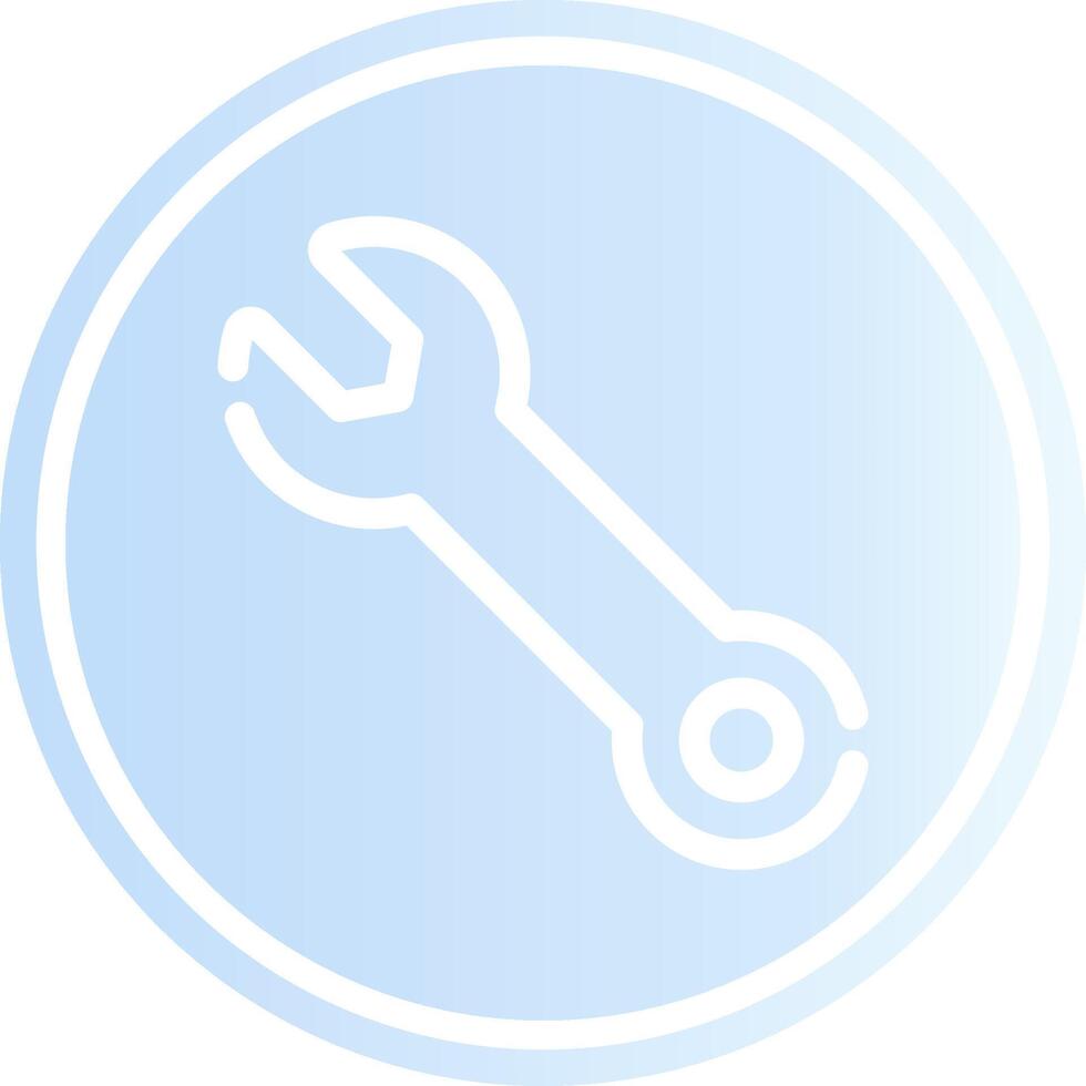 Wrench Creative Icon Design vector