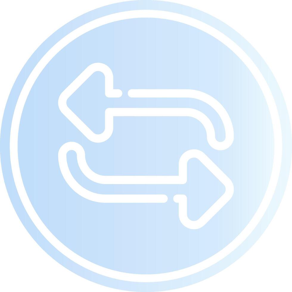 Arrows Repeat Creative Icon Design vector