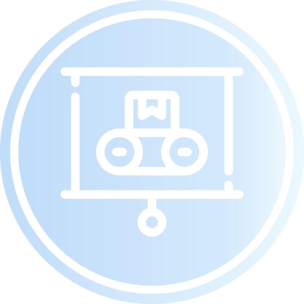 Machine Learning Creative Icon Design vector