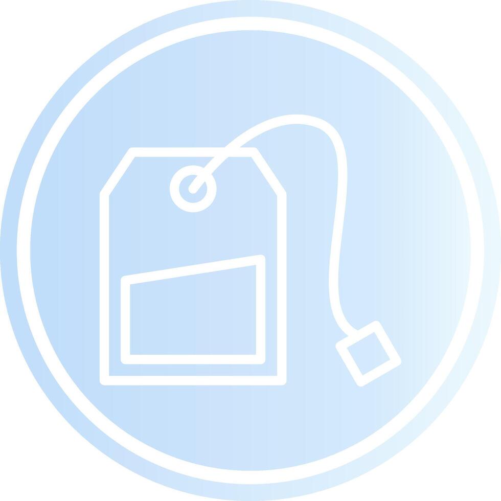 Tea Bag Creative Icon Design vector