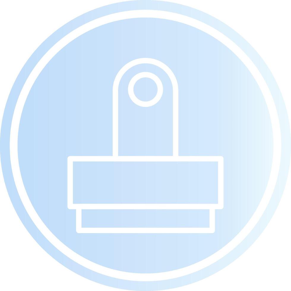 Stamp Creative Icon Design vector