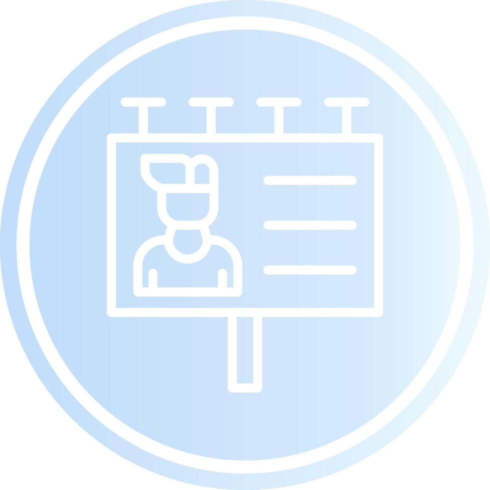 Advertisement Creative Icon Design vector