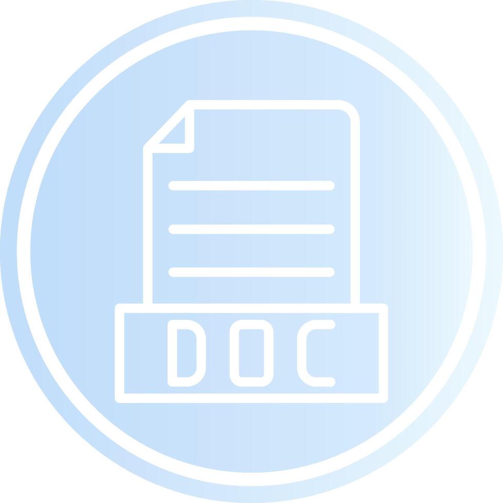 Doc Creative Icon Design vector