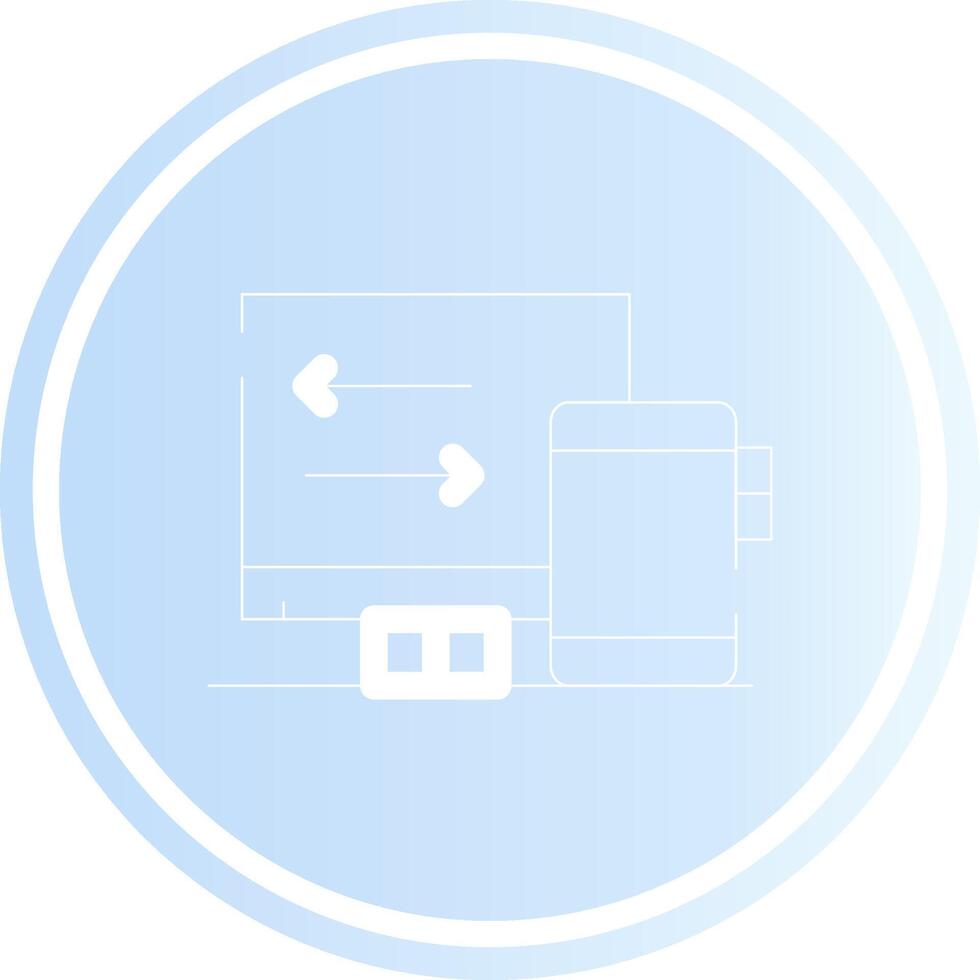 Digital Platform Creative Icon Design vector