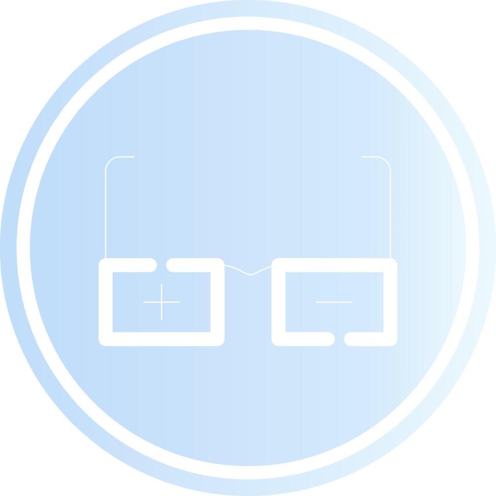 Glasses Prescription Creative Icon Design vector