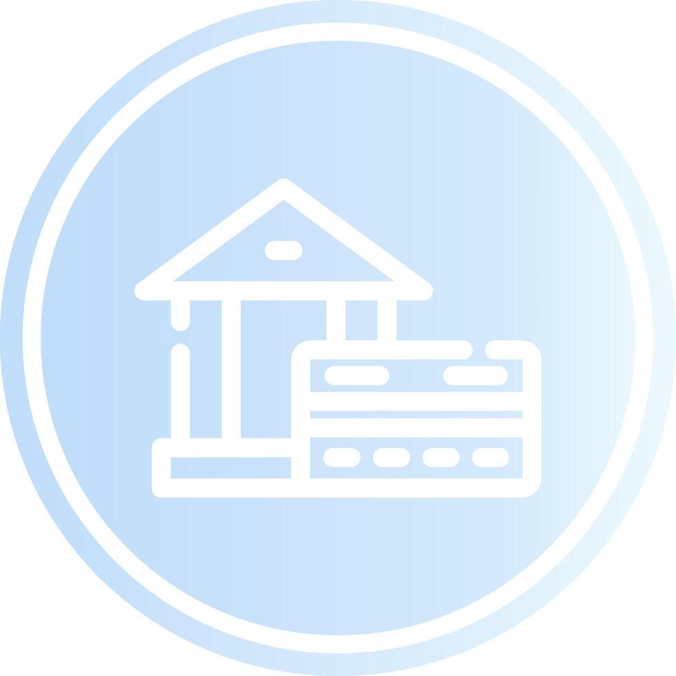 Banking Merchant Creative Icon Design vector