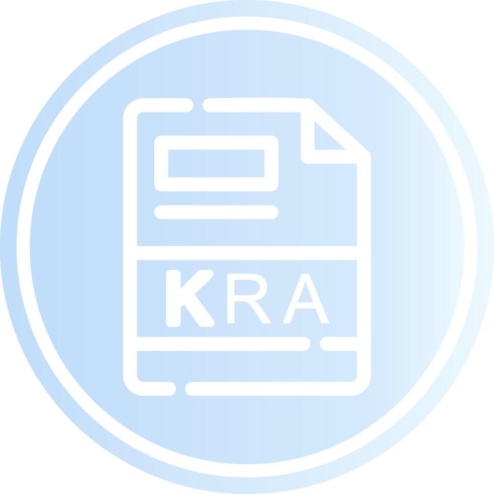 KRA Creative Icon Design vector