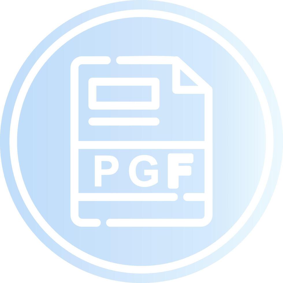 PGF Creative Icon Design vector