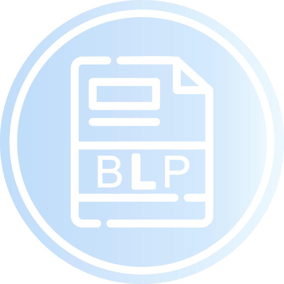 BLP Creative Icon Design vector