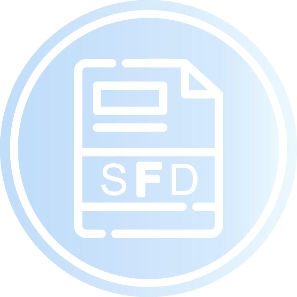 SFD Creative Icon Design vector