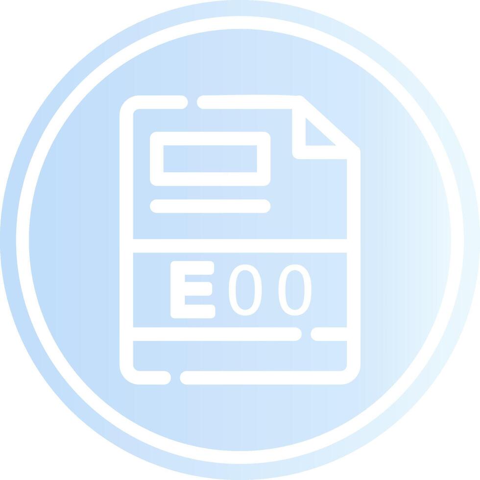 E00 Creative Icon Design vector