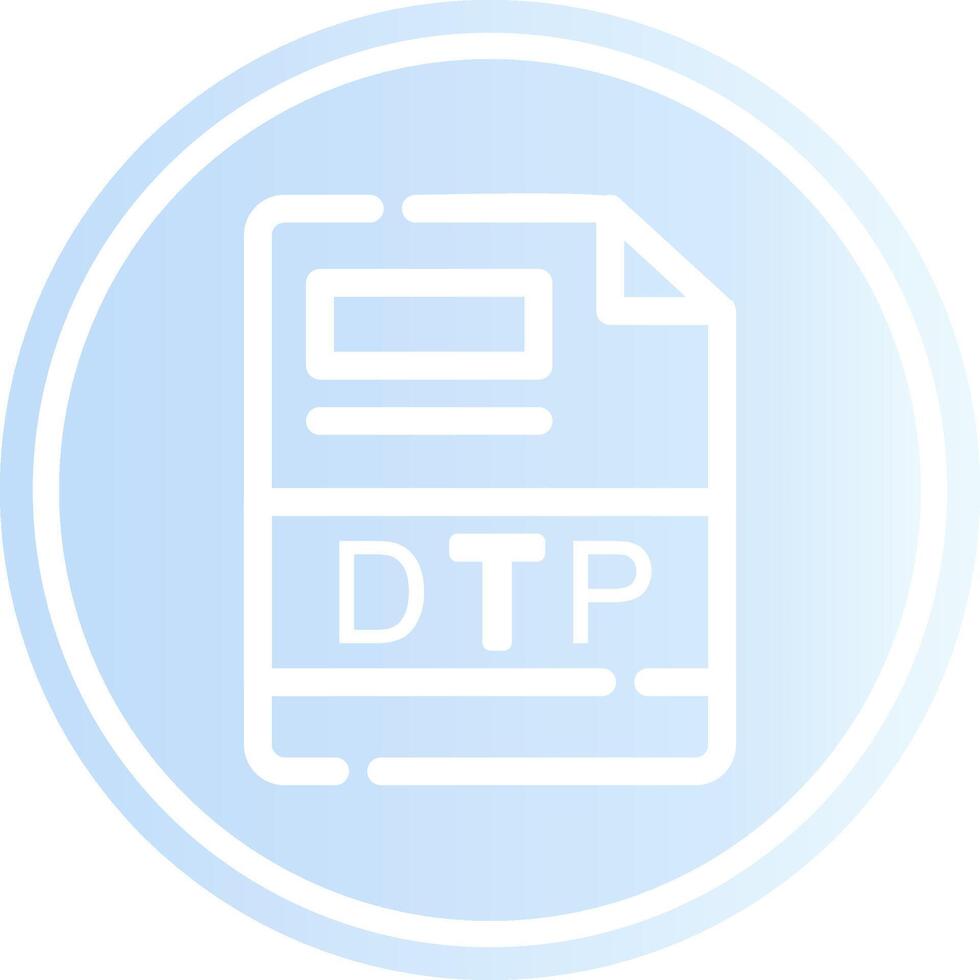 DTP Creative Icon Design vector