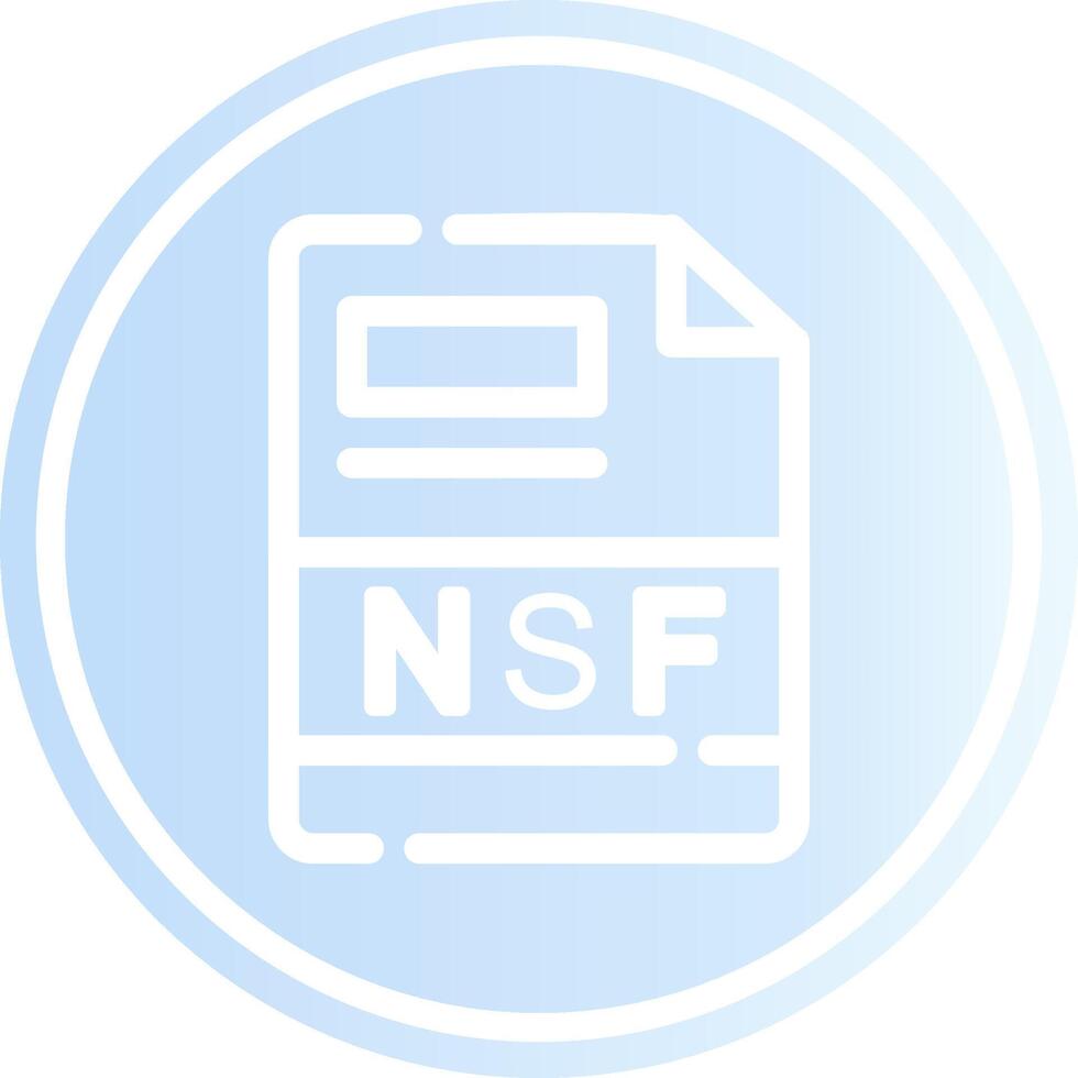 NSF Creative Icon Design vector