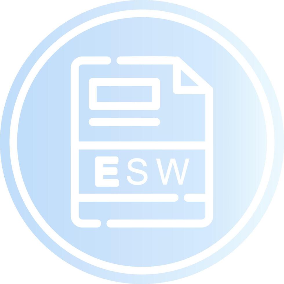 ESW Creative Icon Design vector